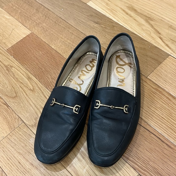 Sam Edelman Loraine Bit Loafer in Black Leather - Picture 1 of 3